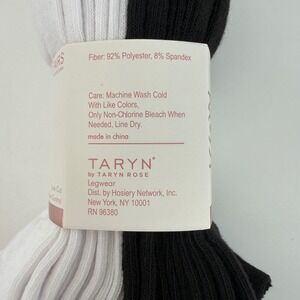 Taryn Rose 10 Pairs Low‎ Cut Socks Moisture Control Shoe Size 4-10 White Black